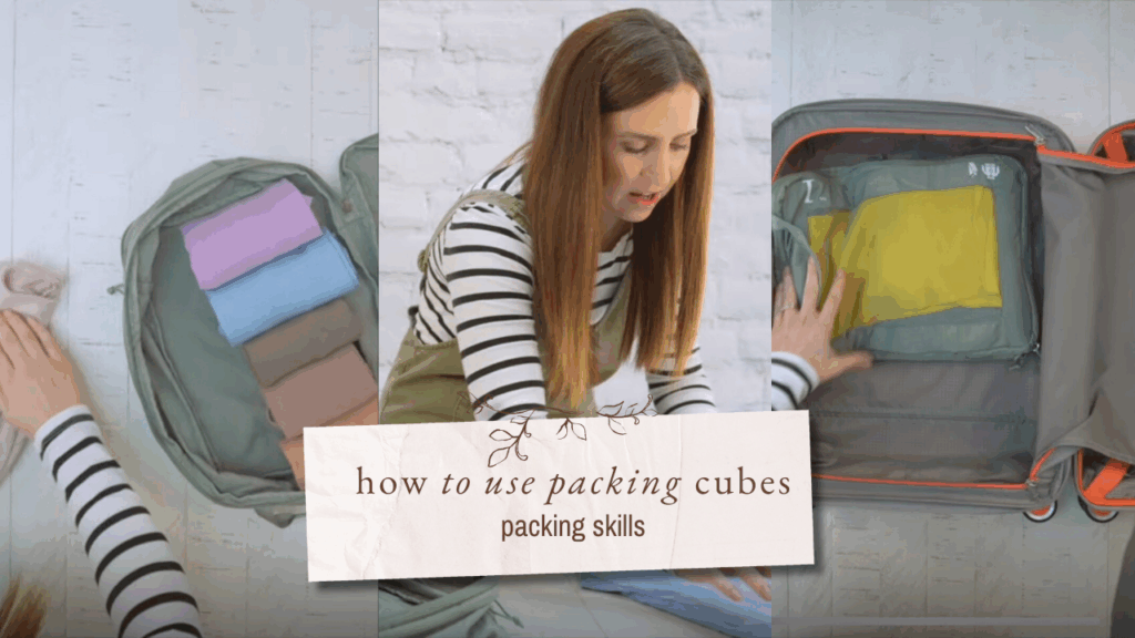 How to use packing cubes