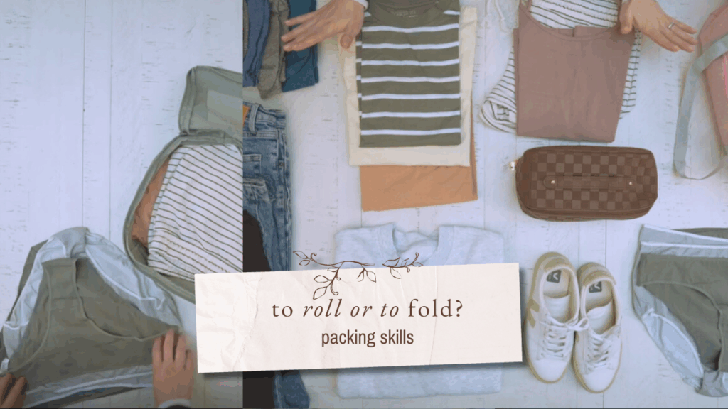 To roll or to fold?