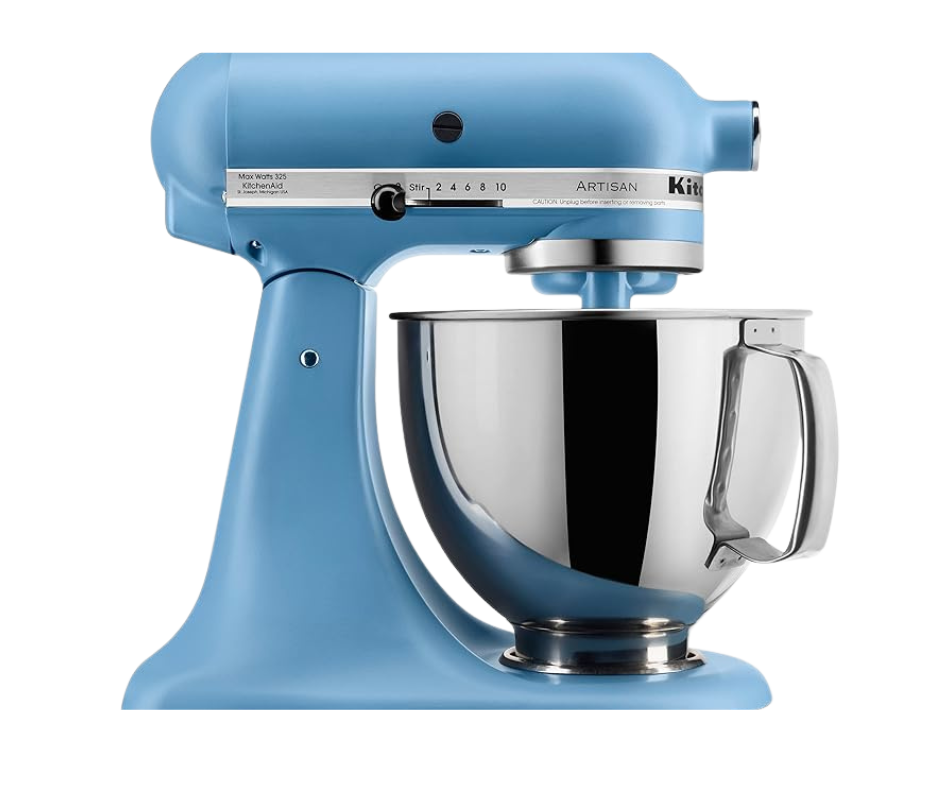 kitchenAid MIXER blue velvet