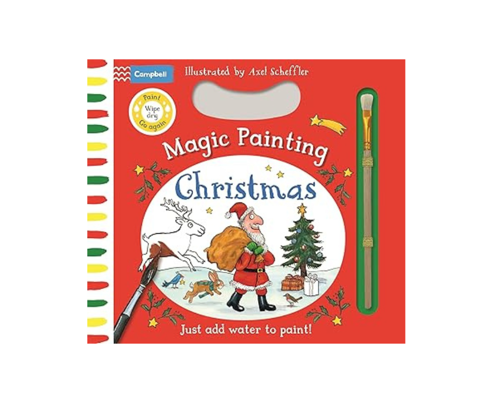 Christmas magic painting book
