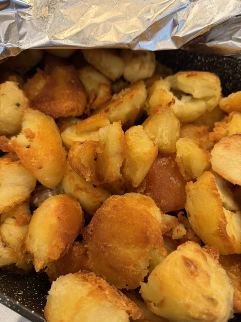 Roast potatoes