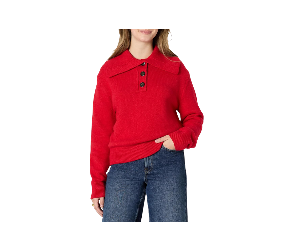 red jumper