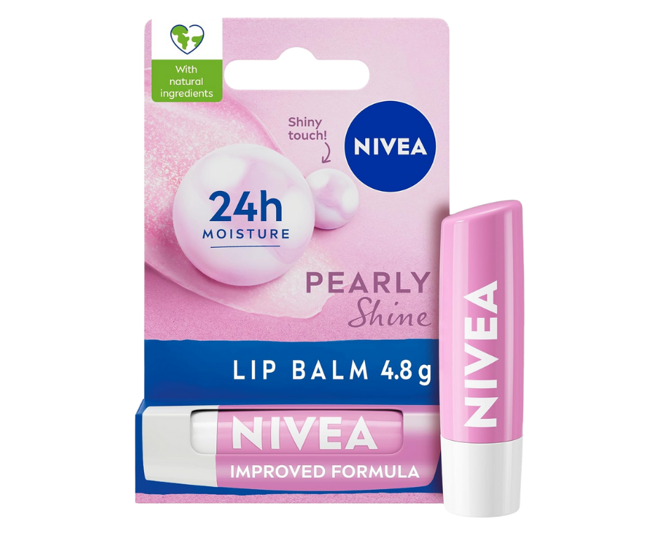 Nivea Pearly Shine Lip Balm