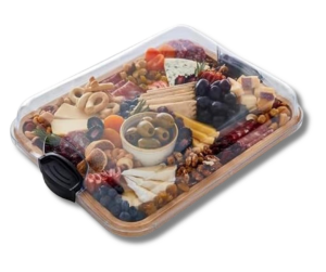 Farberware Build-a-board serving tray with lid
