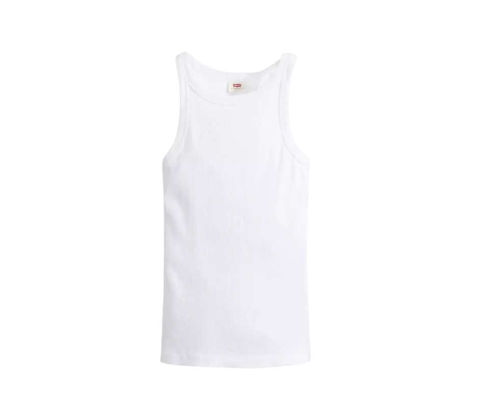 Levis white women vest fashion