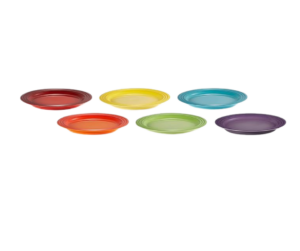 Le Creuset Stoneware Set of 6 Side Plates kitchen