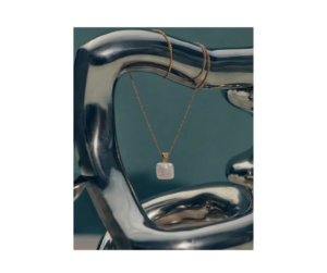 Missoma SQUARE PEARL BAYA PENDANT NECKLACE- fashion