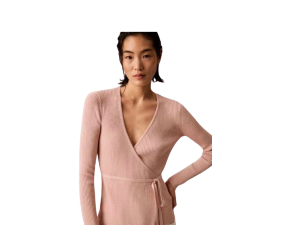 Calvin Klien Wrap Cardigan Fashion -2