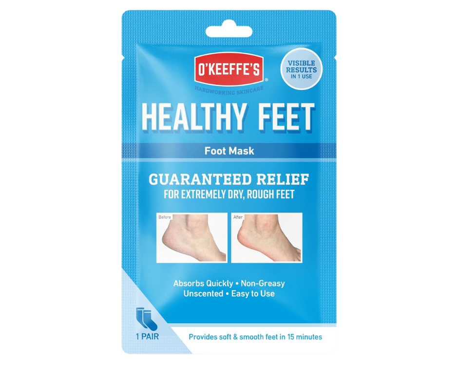 Okeeffes foot mask beauty