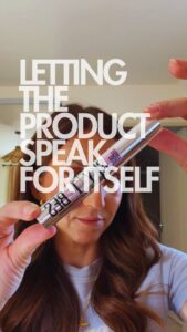maybelline mascara - reel image