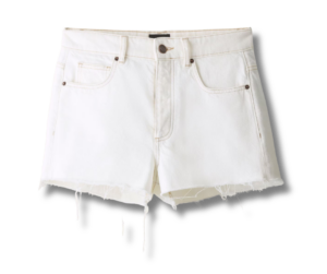 ME+EM WHITE SHORTS