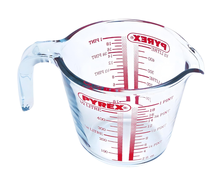 pyrex measuring jug - recipe