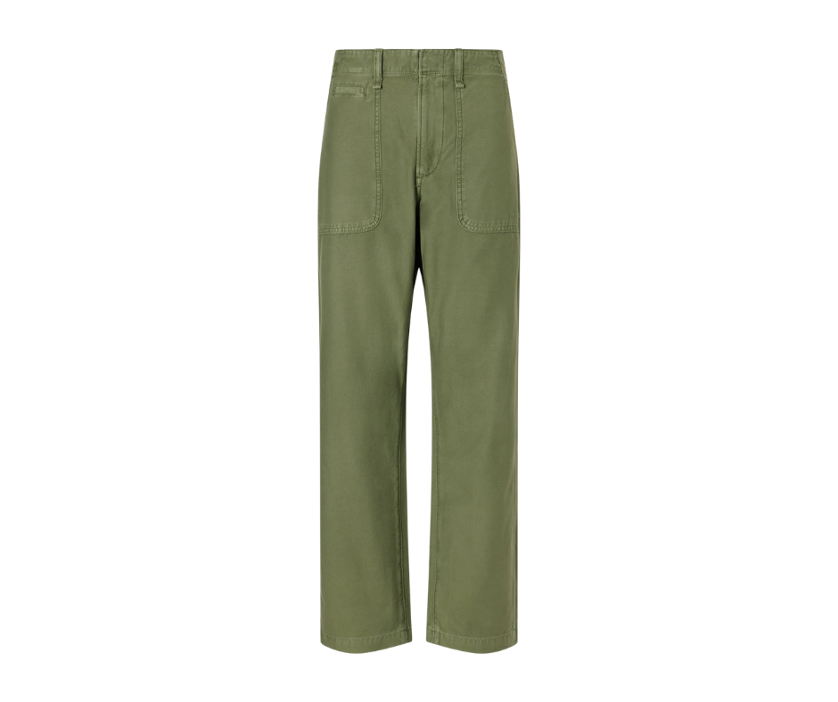 utility cotton trousers