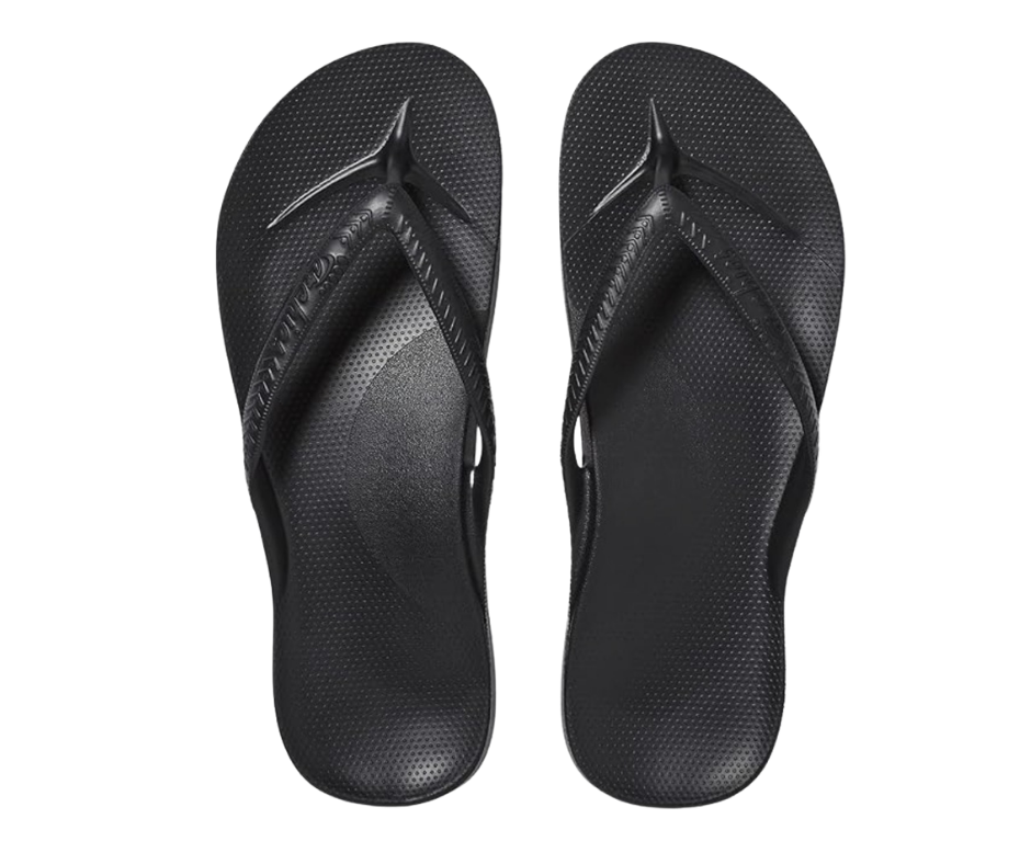 BLACK FLIP FLOPS ARCHIES