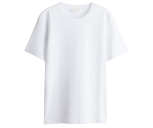 H&M WHITE TEE