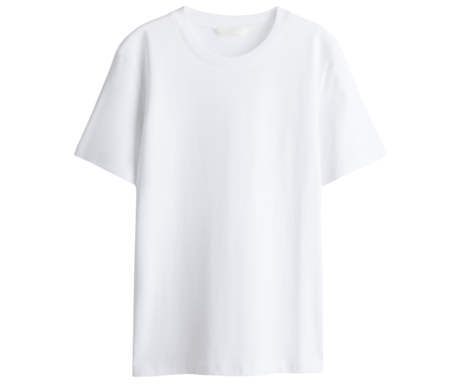 H&M WHITE TEE