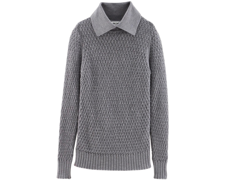 BALZAC PARIS GREY JUMPER - FASHION